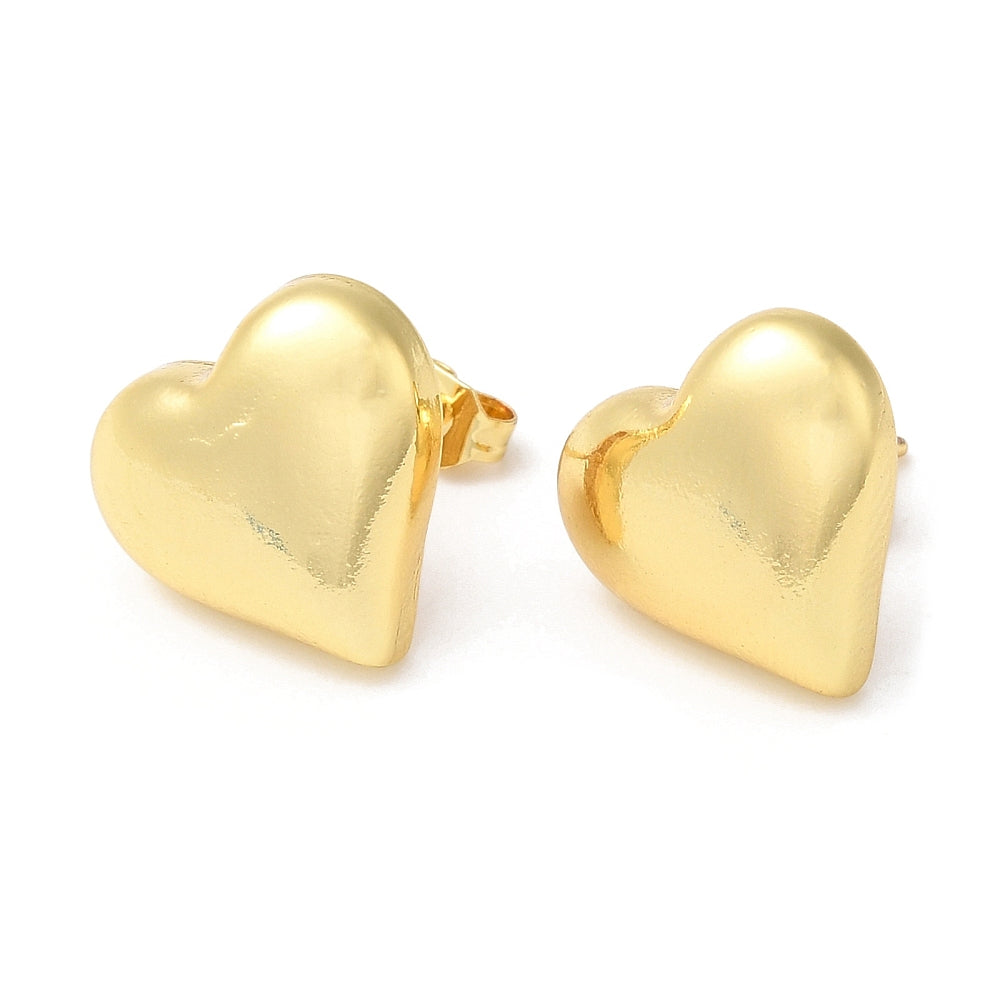 Aros corazon gold