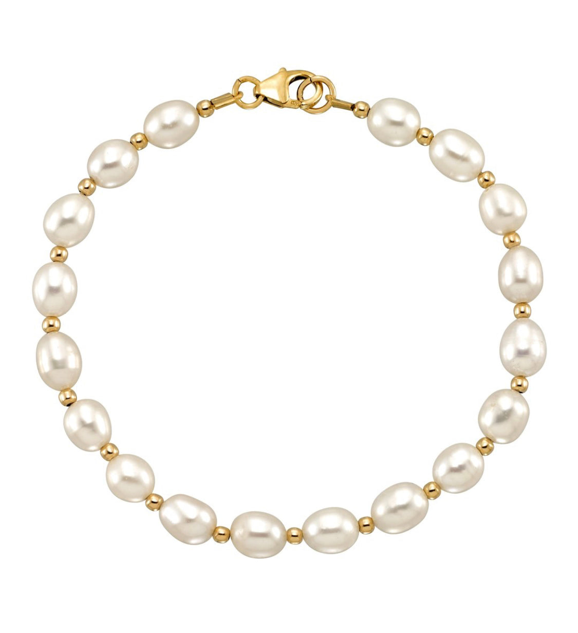 Pulsera de perlas Gold