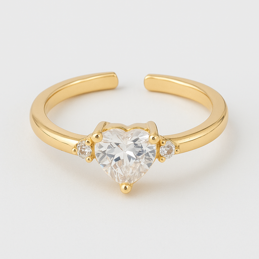 Corazon luz ring