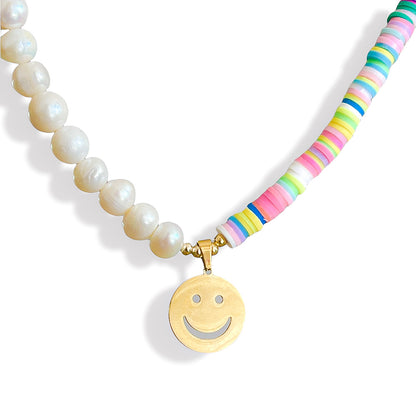 Choker Happy Perlas